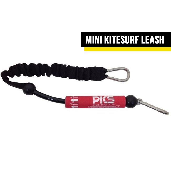 SHORT KITE SAFETY LEASH KITEBOARD KITESURF HARNESS FLAG OUT SLIDER